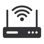 Symbole für Modem/Router