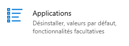 Windows 10 Einstellungen, Anwendungen