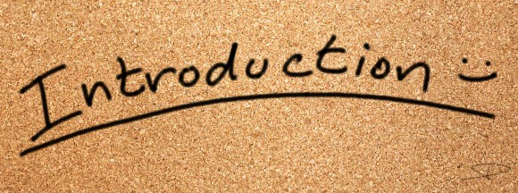 Image d'introduction sur une texture en liège