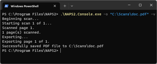 Utilisation de scripts batch