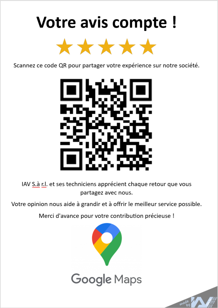 Exemple d'invitation Google Maps