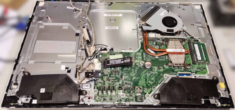 Remplacement SSD sur HP AiO 24-r168ng